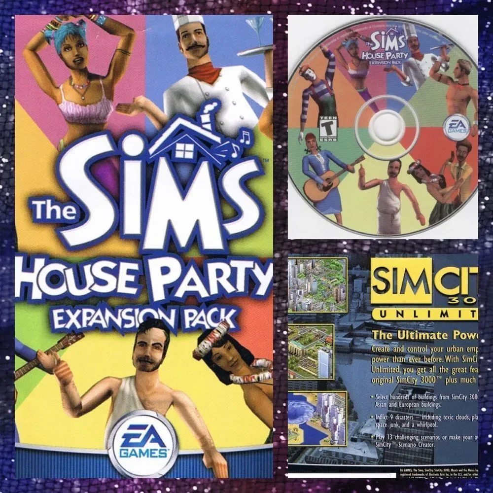 The SIMS PC Game Plus 4 Expansion Packs